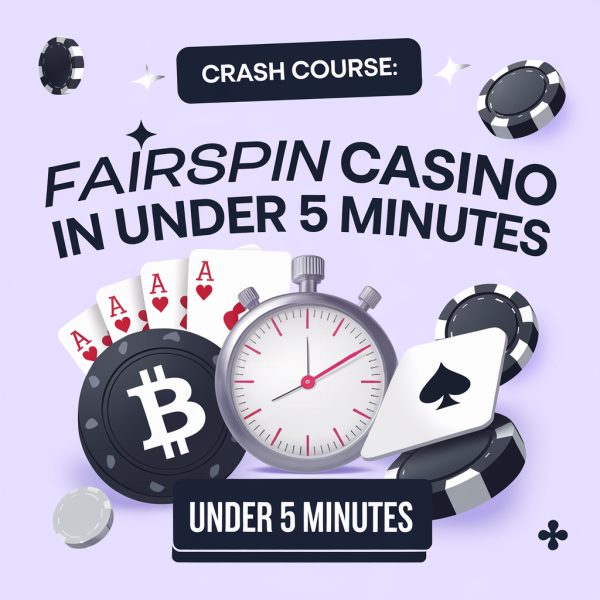 Crash Course: Fairspin Casino in Under 5 Minutes