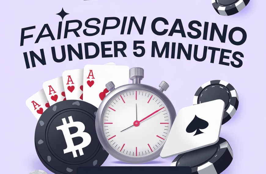 Crash Course: Fairspin Casino in Under 5 Minutes