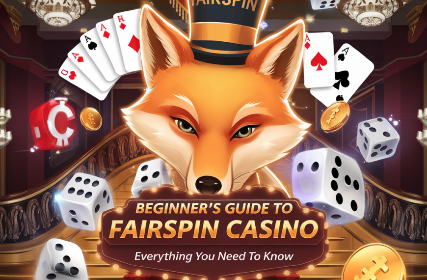 Beginner’s Guide to Fairspin Casino: Everything You Need to Know